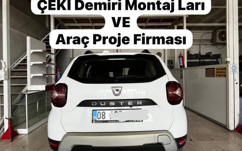 Dacia duster çeki demiri montajı ve araç projesi ankara ostimde.çeki demiri ankara USTA MÜHENDİSLİK 05323118894