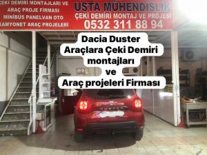 dacıa duster çeki demiri takma montajı ankara araç proje firması usta mühendislik çeki demiri firması ankara.ankara.da
