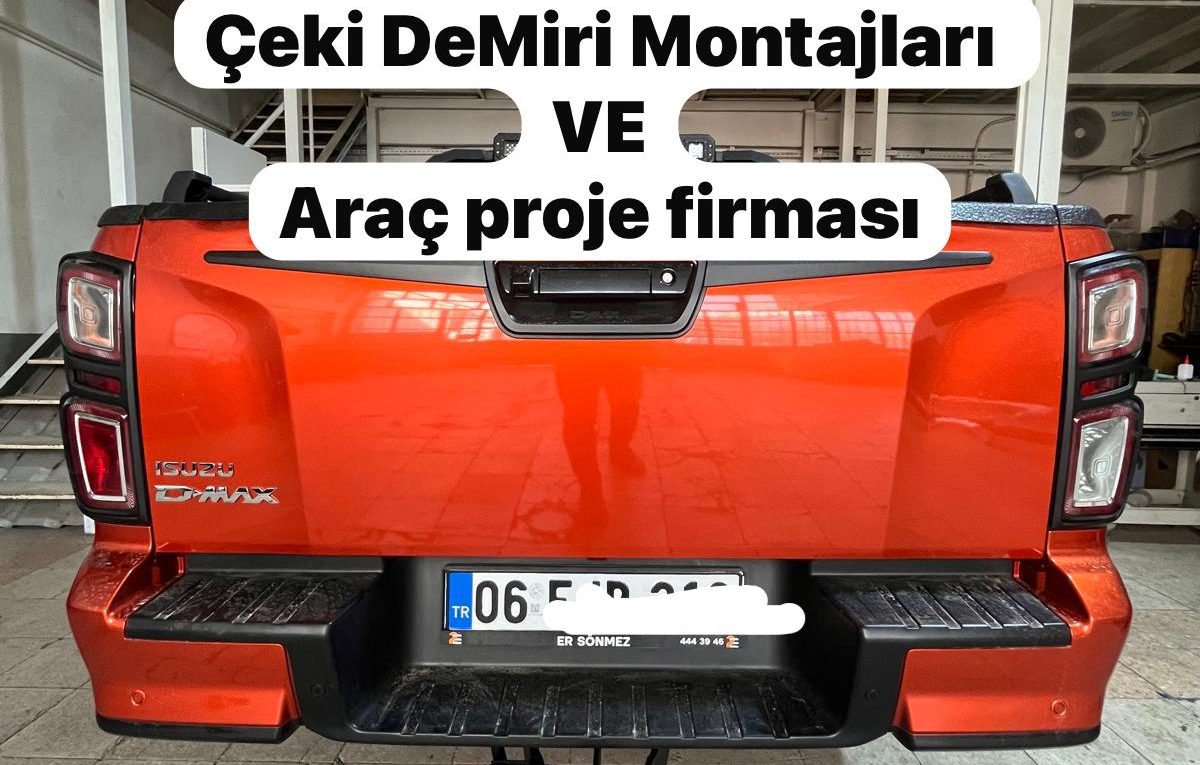 Nıssan Navara Kamyonet çeki demiri takma montajı ve araç proje firması usta mühendislik ankara da 05323118894