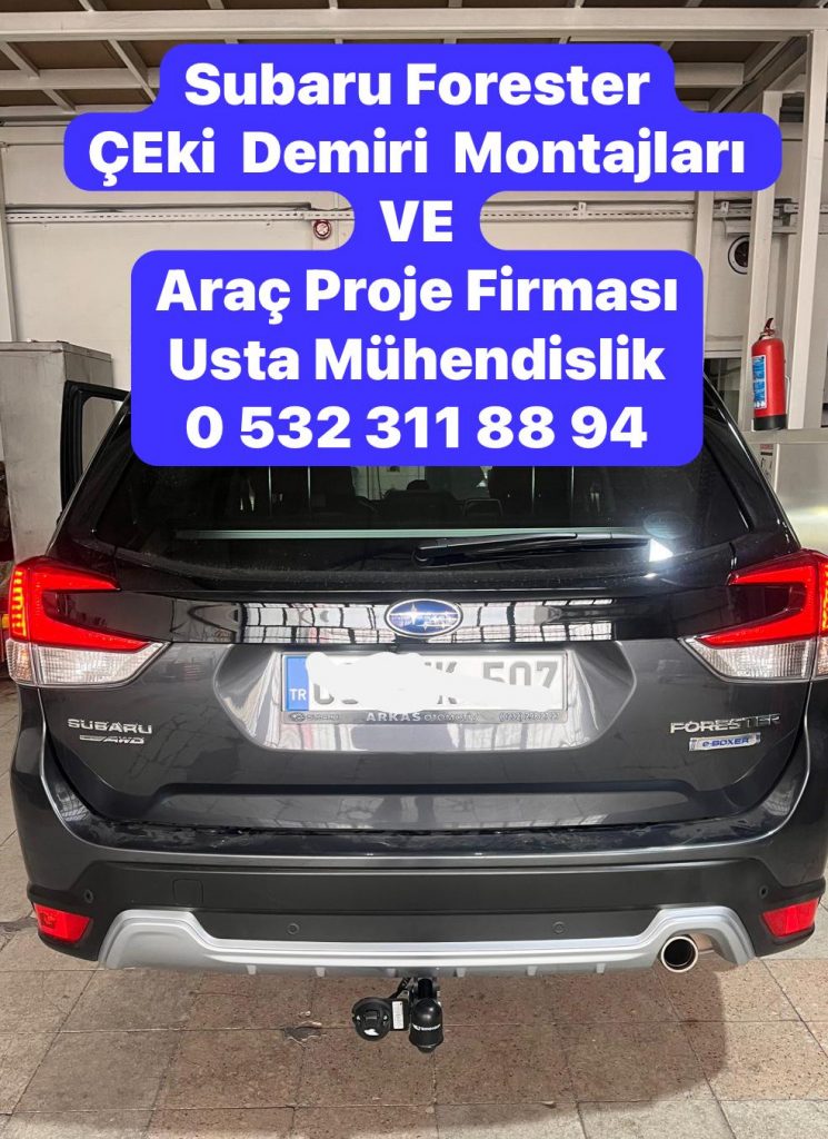 subaru forester çeki demiri takma montajı ve araç projesi usta mühendislik Ankara ostimdeUSTA MÜHENDİSLİK

05323118894