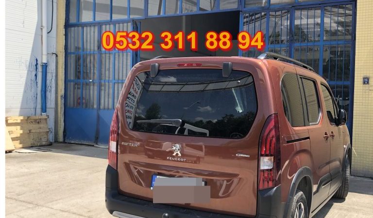 PEUGEOT RIFTER KAMYONET ARAÇLARA ÇEKİ DEMİRİ TAKMA MONTAJI VE ARAÇ PROJE USTA MÜHENDİSLİK FİRMASI ANKARA 05323118894